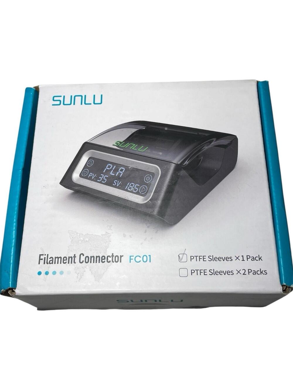 SUNLU Filament Connector FC01 Fast Heating for 1.75mm ABS PLA PETG  - NewOpenBox
